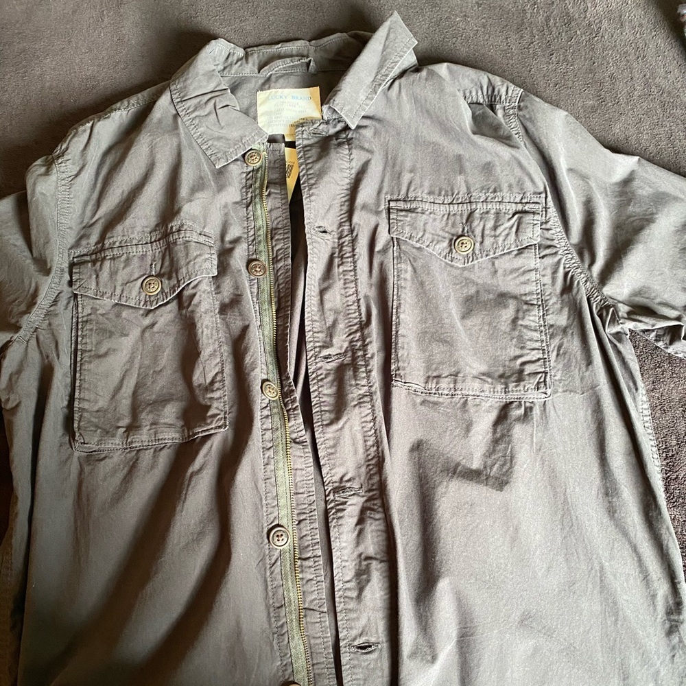 Lucky Brand jacket / button up shirt